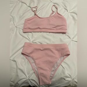 Brand new light pink two-piece size medium!